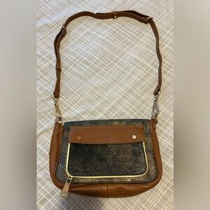 Brown and Black Women's Bag